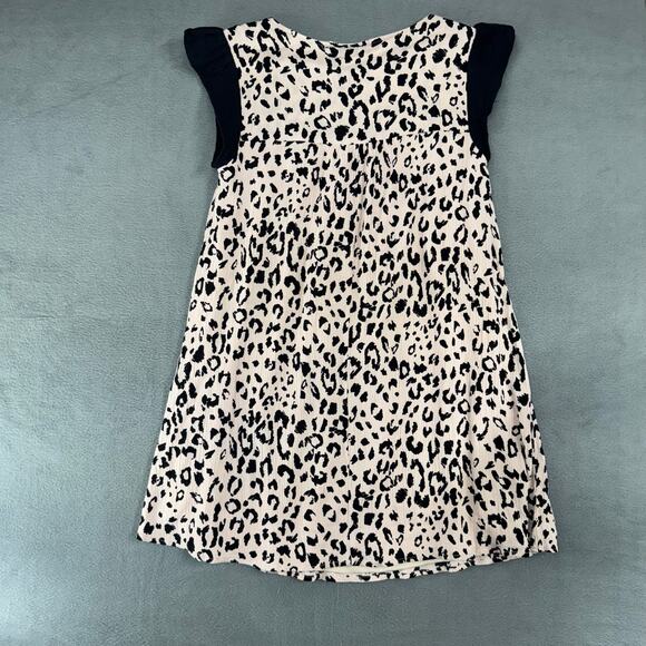 Savanna Jane Womens Shift Dress Leopard Floral Embroidered Above Knee Boho S - Picture 8 of 9